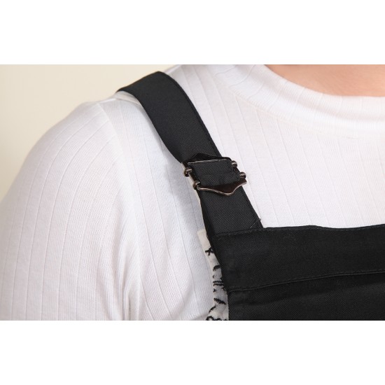 Apron | Two adjustable buckle straps Apron-Black