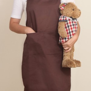 Apron | Two adjustable buckle straps Apron-Brown Apron | Two adjustable buckle straps Apron-Brown