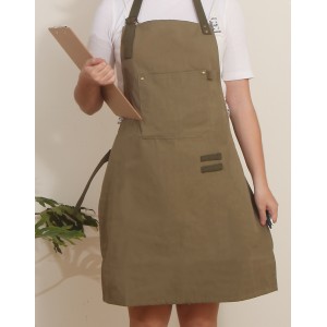 Apron | Green w Dark green neck-strap