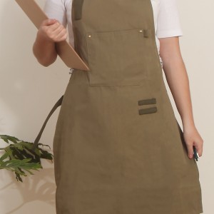 Apron | Green w Dark green neck-strap Apron | Green w Dark green neck-strap