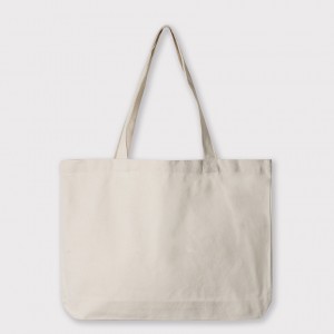 Canvas Tote Bags w/Gusset- Natural (L45xH32xD8cm) (12oz) Canvas Tote Bags w/Gusset- Natural (L45xH32xD8cm) (12oz)