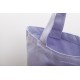 Multi-color mini Canvas Tote Bags w/Gusset- Lavender (L30xH20xD12cm)