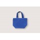Multi-color mini Canvas Tote Bags w/Gusset- Indigo blue(L30xH20xD12cm)