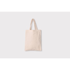 Promotional Lightweight Cotton Tote Bags - White (L26xH32cm) A4 size capacity