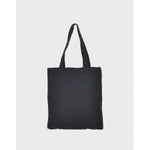 Promotional Canvas Tote Bags - Black (L33xH38cm) A4 size capacity (10oz)