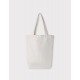 Promotional Heavy-duty Canvas Tote Bags w/Gusset- White (L35xH38xD8cm)) A4 size capacity