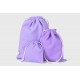 Drawstring bags| Light Purple (L)