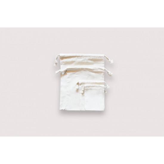 Drawstring bags | White (10*14)