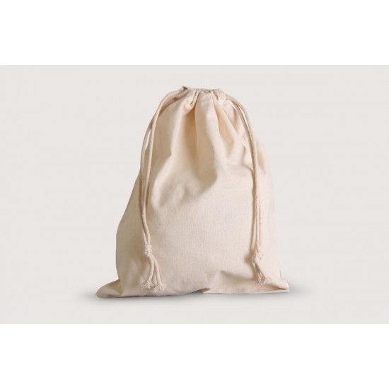 Drawstring bags | Cotton Natural (L)