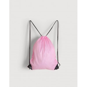 Nylon Drawstring Bag | Light Pink Nylon Drawstring Bag | Light Pink